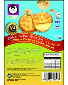 Happy Cheese Cream Biscuit
